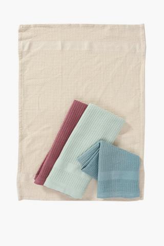 4 Pack Waffle Tea Towels
