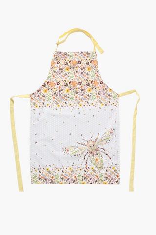 Honey Bee Cotton Apron
