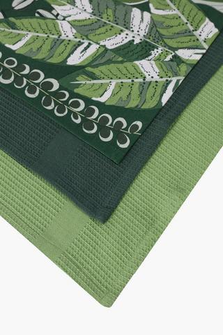 3 Pack Floral Tea Towels