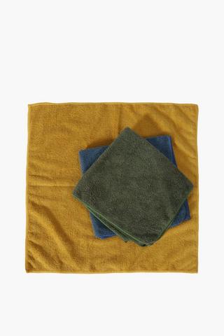 3 Pack Microfibre Tea Towels