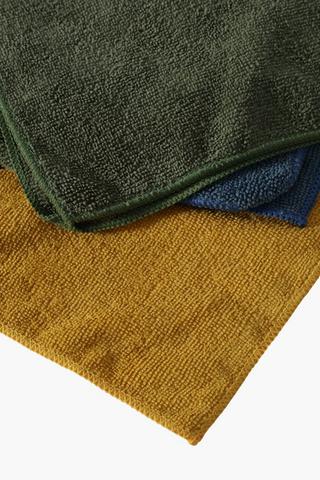 3 Pack Microfibre Tea Towels