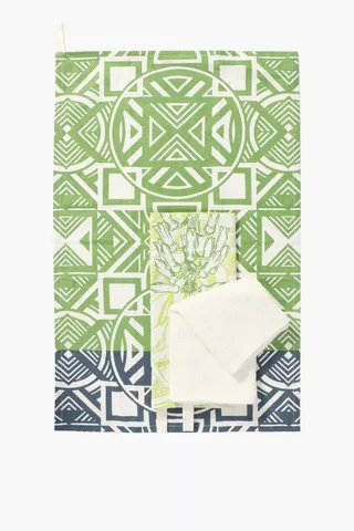 Colab Ed Suter And Agrippa Mncedisi Hlophe Tea Towels