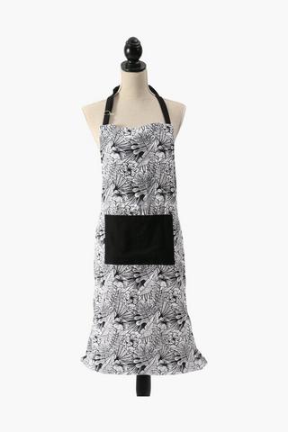 Printed Floral Apron