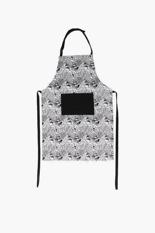 Printed Floral Apron