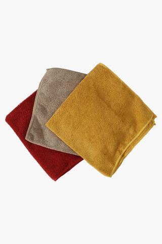 3 Pack Microfibre Swabs
