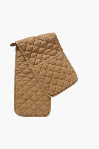 Stonewash Cotton Double Oven Glove