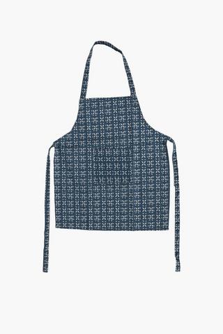Geometric Print Apron