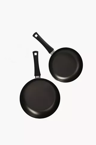 2 Piece Non-stick Frying Pan Set