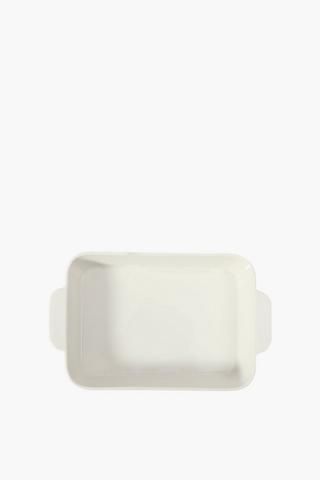 Ribbed Porcelain Roaster 30cm