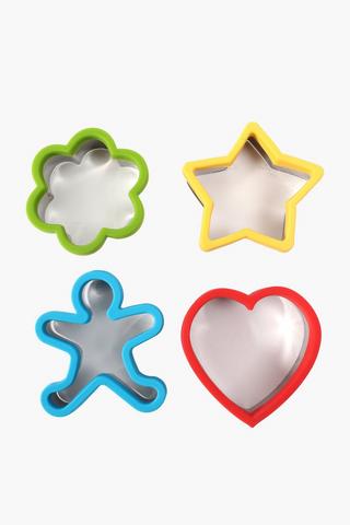 4 Piece Metal Cookie Cutter Set
