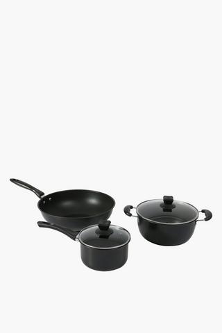 5 Piece Aluminium Pot Set