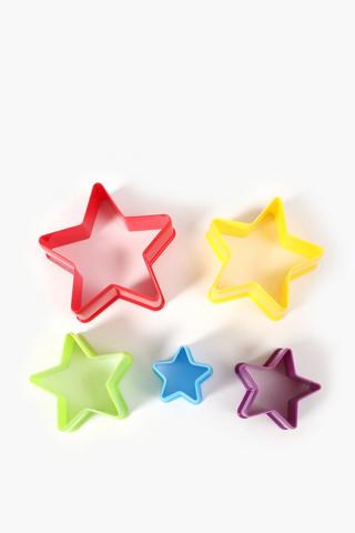 5 Piece Star Cookie Cutters