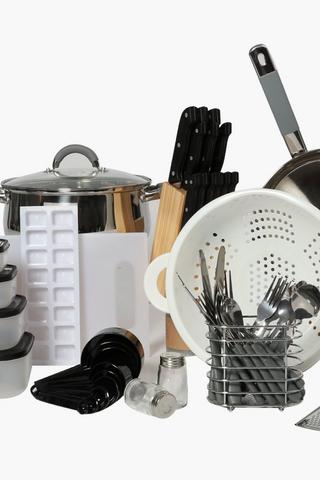 80 Piece Kitchen Starter Set