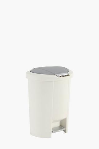 Push Pedal Oval Dustbin, 10l