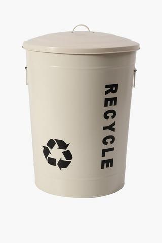 Galvanised Trash Bin 50 L