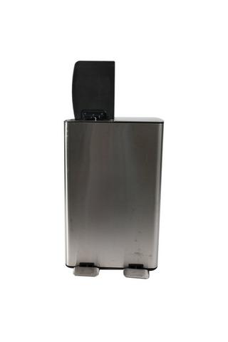 Stainless Steel 2 In 1 Recycle Bin, 60l