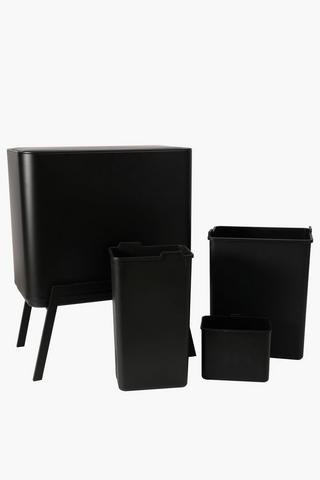 Powder Coated Legged Dustbin, 40 L