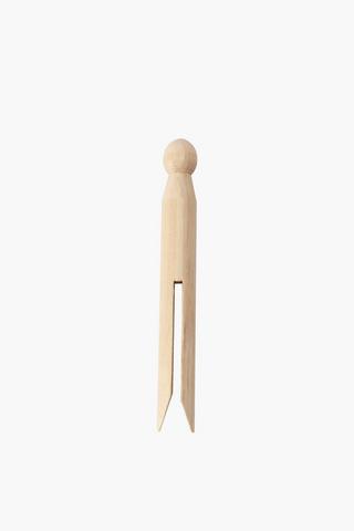 12 Pack Bamboo Pegs