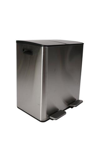 Stainless Steel 2 In 1 Recycle Bin