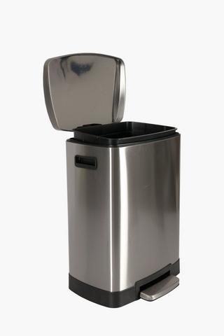 Stainless Steel Slow Release Step Dustbin, 50l