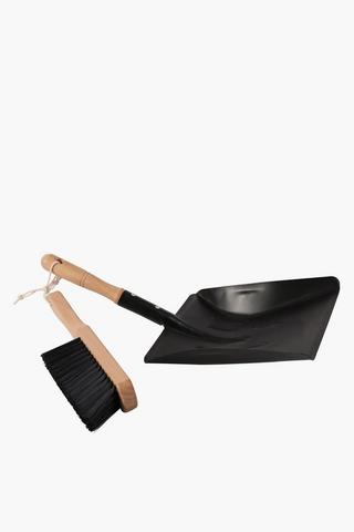 Metal Shovel And Broom
