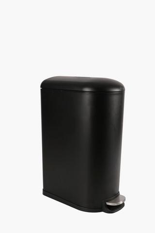 Stainless Steel Half Moon Step Dustbin, 40l