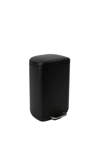 Soft Close Matt Stainless Steel Bin 5l