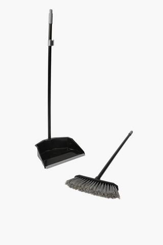 Recycled Long Handle Dustpan Set