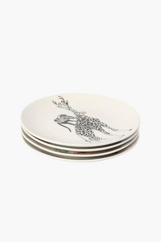 Colab Georgina Taylor Festive 4 Pack Side Plates