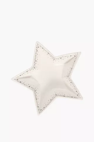 Ceramic Star Serving Plate