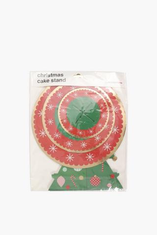 Festive Paper Cake Stand