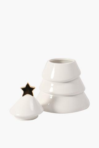 Festive Tree Cookie Jar