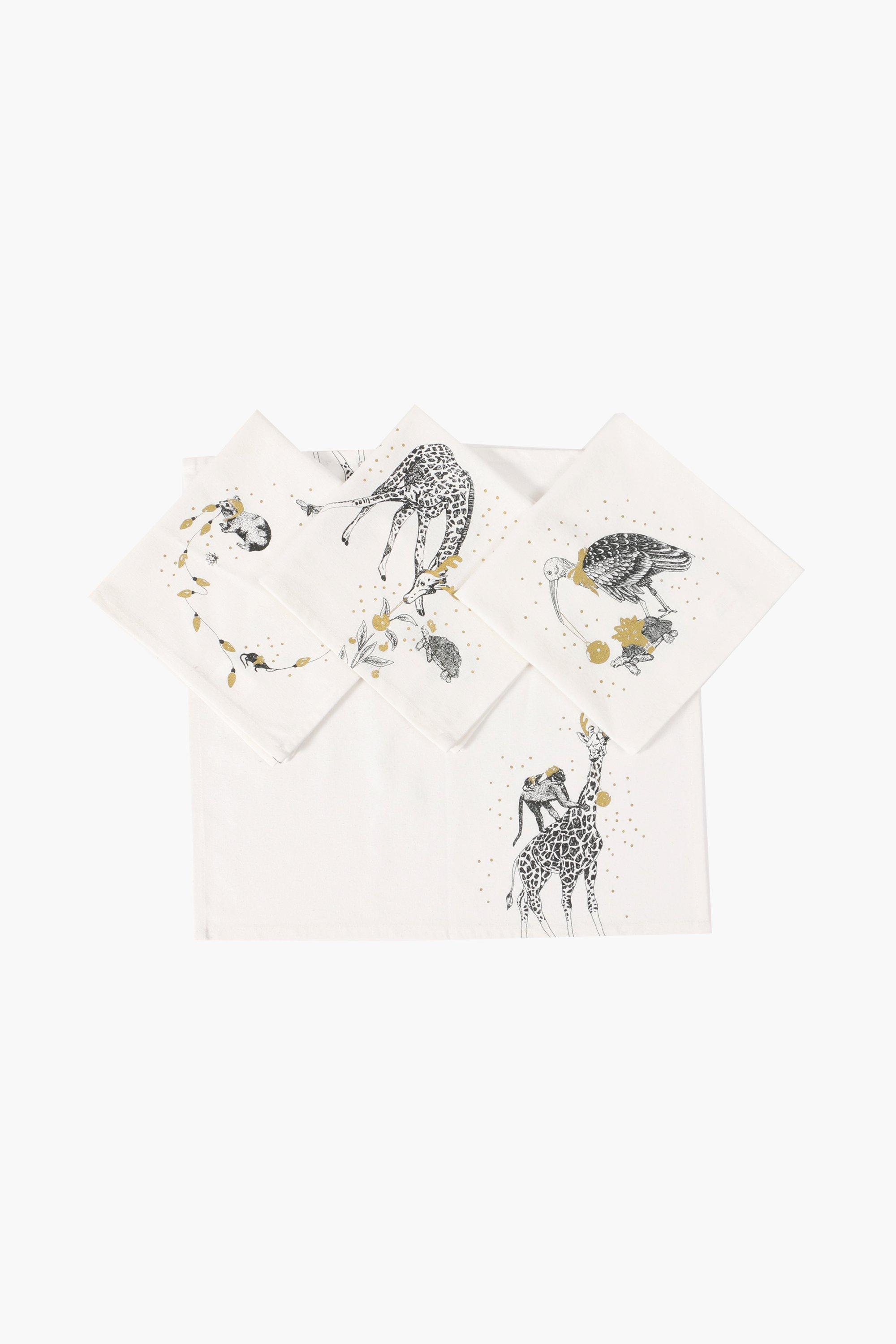 Colab Georgina Taylor Festive 4 Pack Napkins