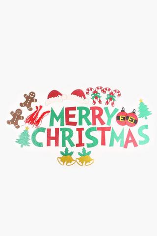 Merry Christmas Bunting