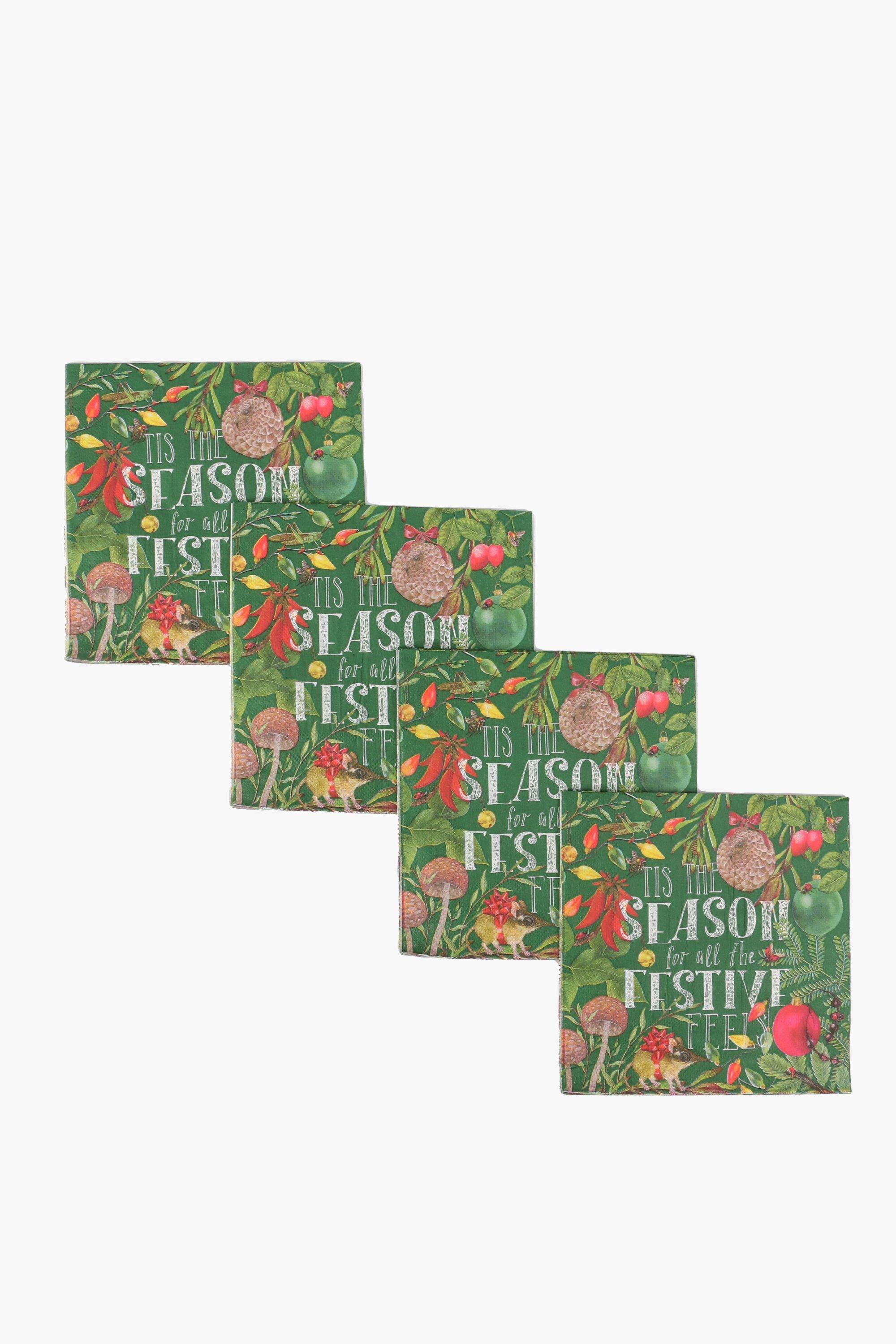 Colab Georgina Taylor Festive Serviettes