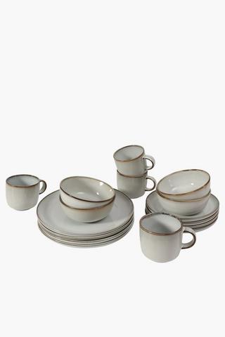 16 Piece Nile Glaze Dinner Set