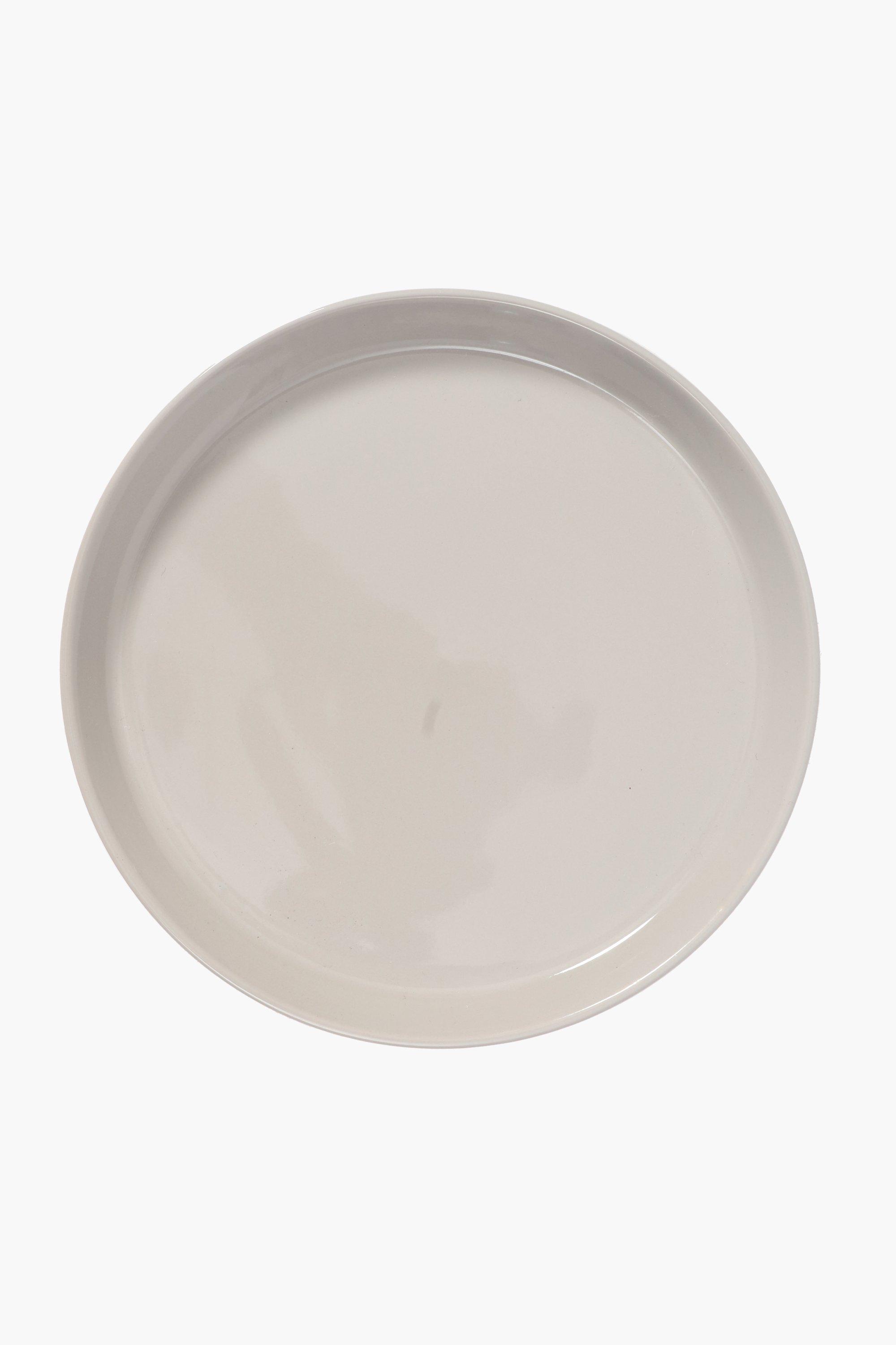 Lip Base Stoneware Dinner Plate