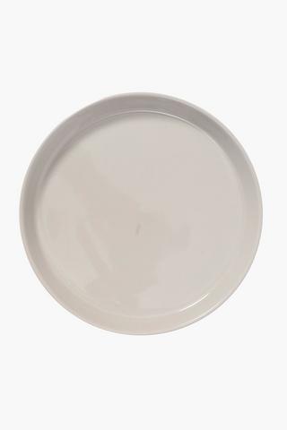 Lip Base Stoneware Dinner Plate