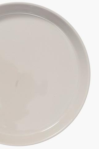 Lip Base Stoneware Dinner Plate