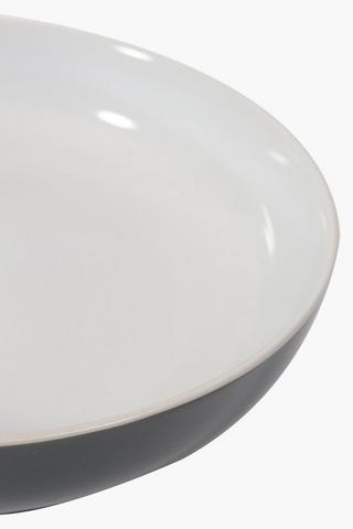Two Tone Stoneware Soup Bowl