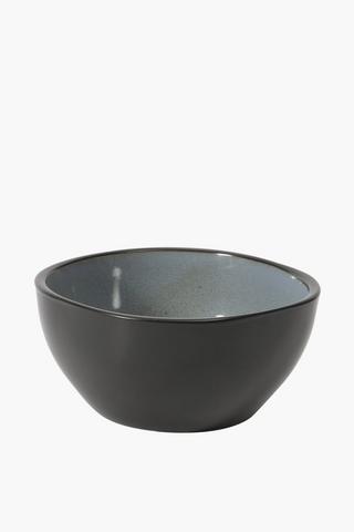 Glaze Square Stoneware Bowl