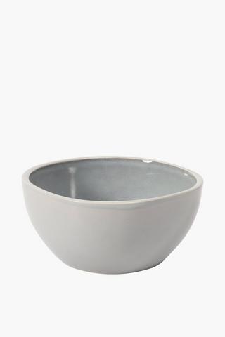 Glaze Square Stoneware Bowl