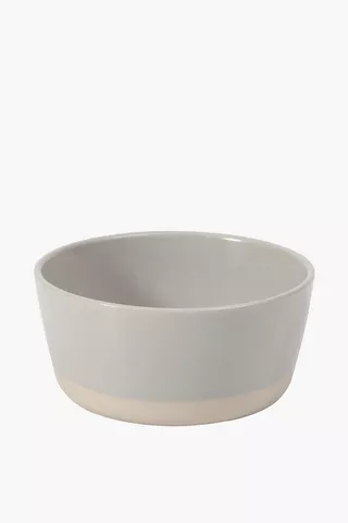 Lip Base Stoneware Bowl
