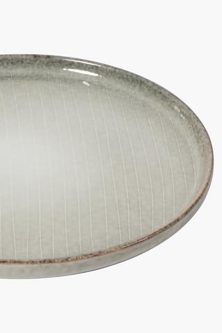 Stoneware Glazed Dinner Plate