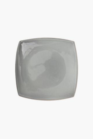 Glaze Square Stoneware Side Plate