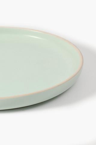 Glaze Lip Stoneware Dinner Plate