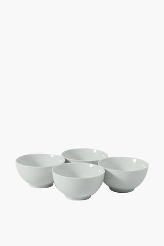 4 Pack Porcelain Bowls