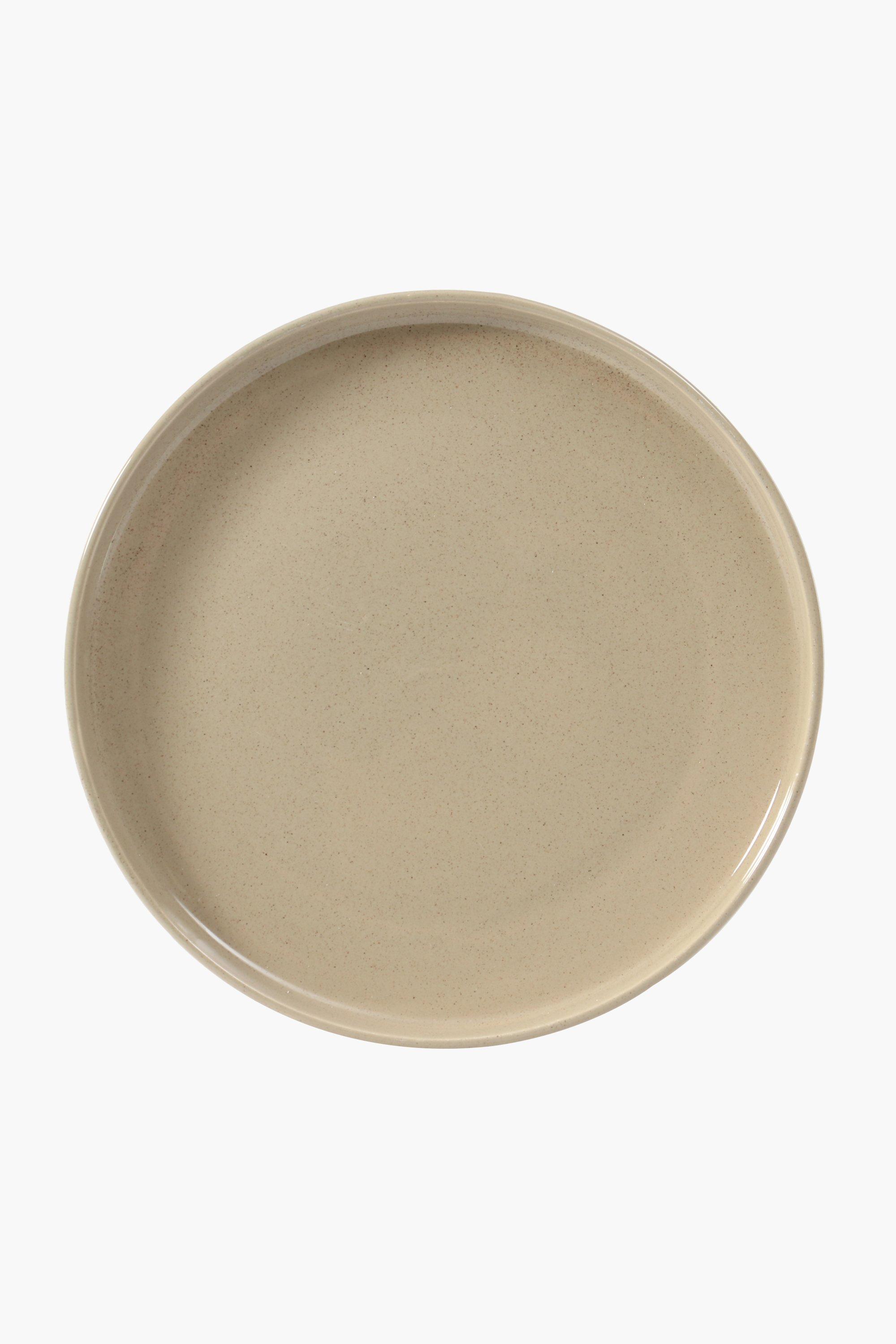 Lip Base Stoneware Dinner Plate