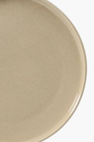 Lip Base Stoneware Dinner Plate