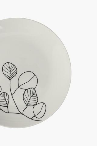 Floral Print Side Plate